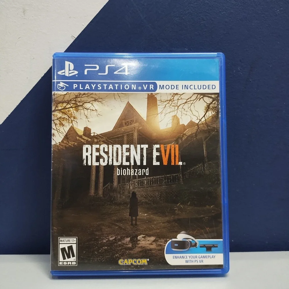 Lot of 4 PS4 Battleborn Until Dawn The Evil Within Resident Evil 7 Biohazard